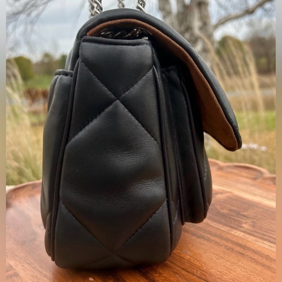 Coach Klare 25 Black Puffy Diamond Quilted Crossbody Black Quilted Crossbody Bag - Picture 10 of 11